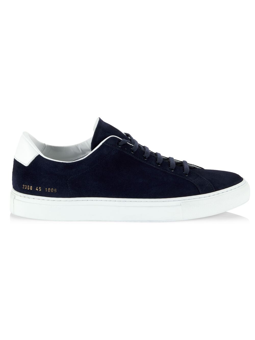 

Замшевые низкие кеды Common Projects, синий