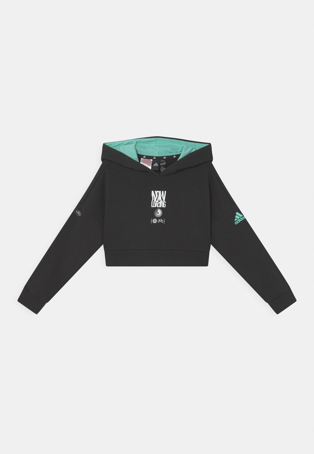 

Худи adidas Sportswear, цвет black/easy green