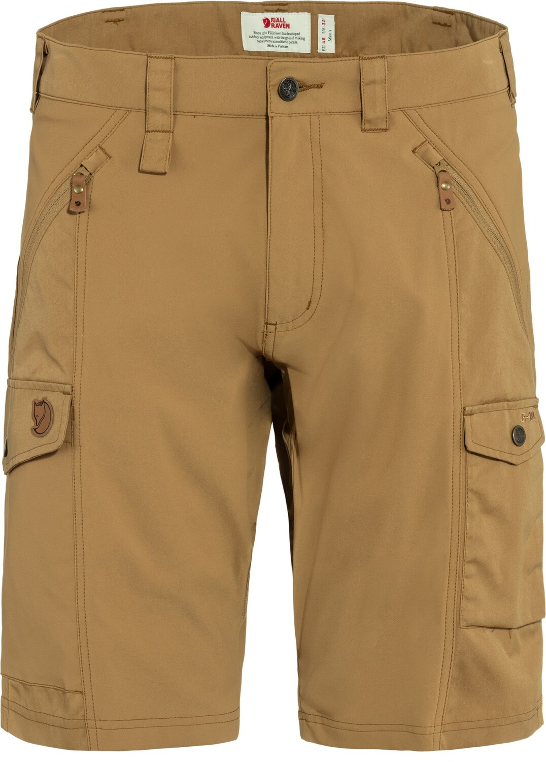 

Шорты Abisko - мужские Fjallraven, коричневый