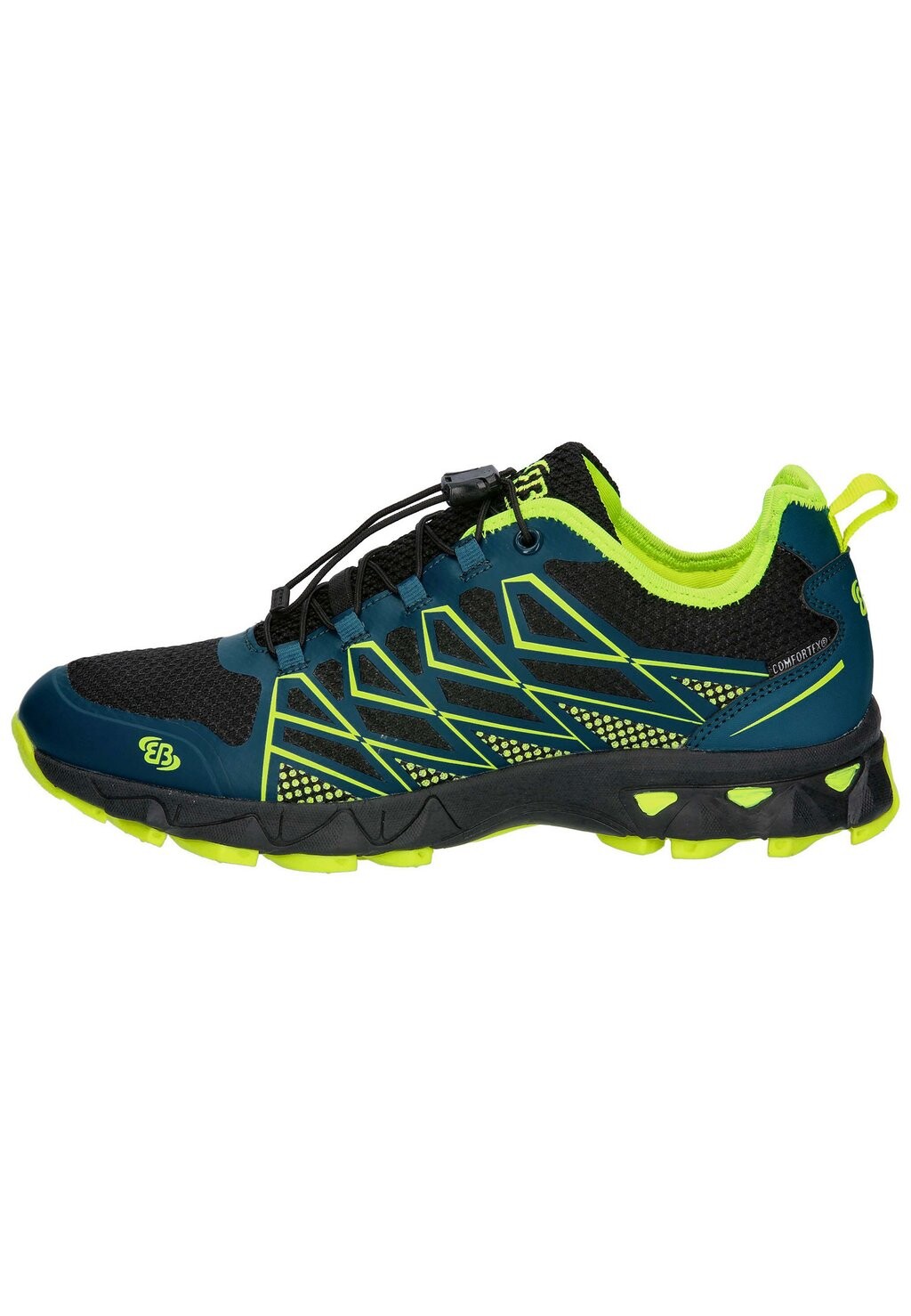 

Прогулочная обувь OUTDOORSCHUH MISSION Brütting, цвет petrol schwarz lemon