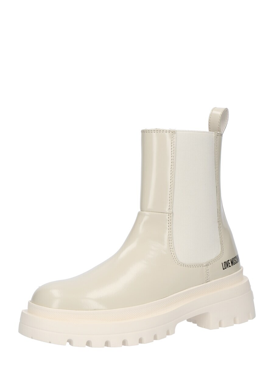 

Ботинки Love Moschino Chelsea Boots, слоновая кость