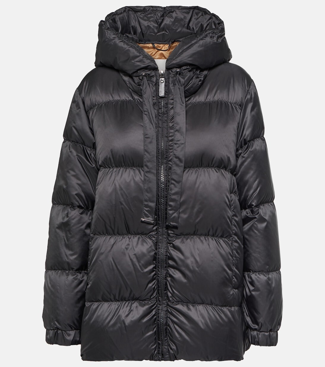 

Пуховик the cube seia Max Mara, черный