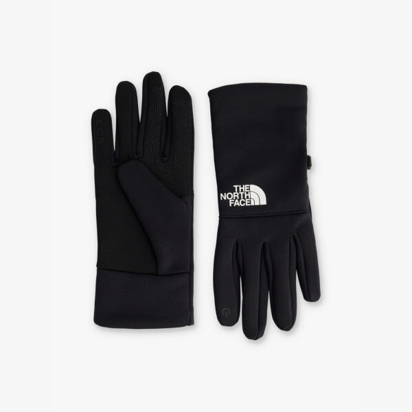 

Перчатки стрейч с фирменным принтом Etip The North Face, черный