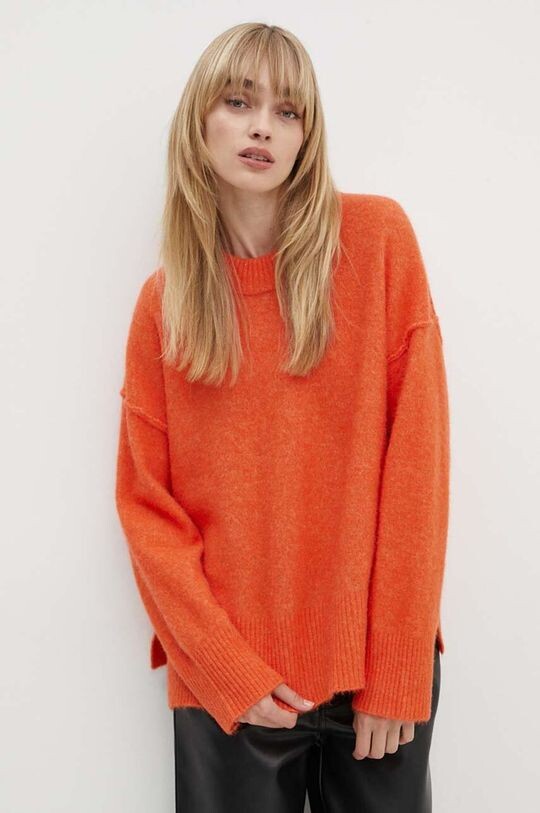 

Шерстяной свитер Josie - Cozy Days RD Day Birger et Mikkelsen, оранжевый