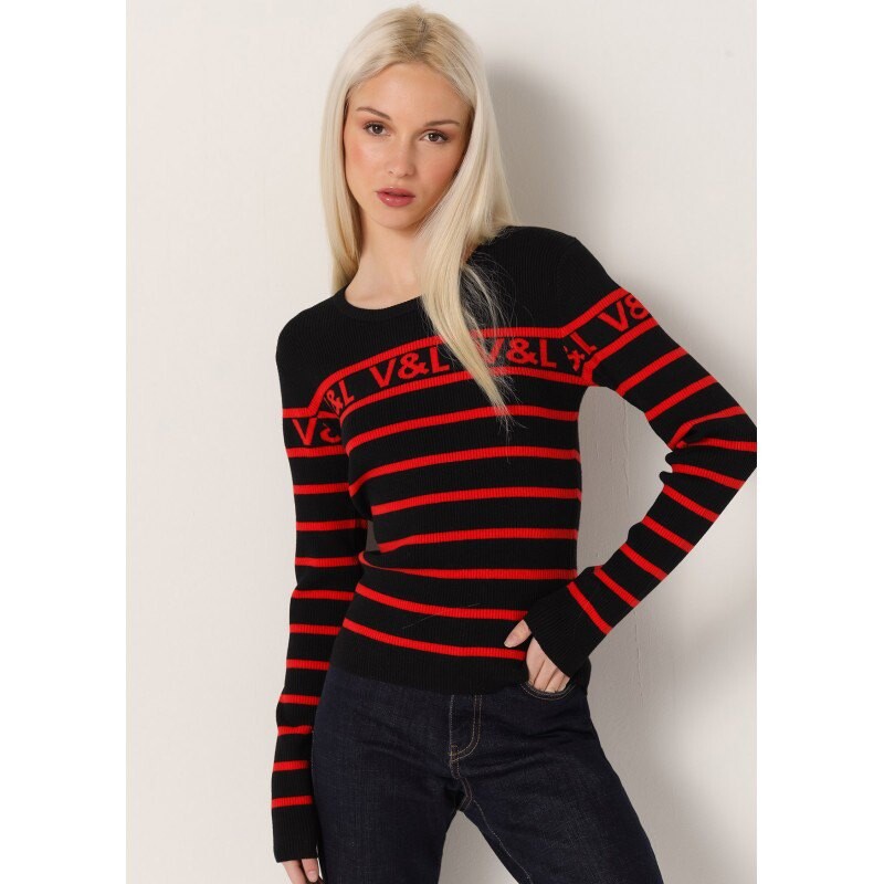 

Свитер Victorio & Lucchino Round Neck, черный