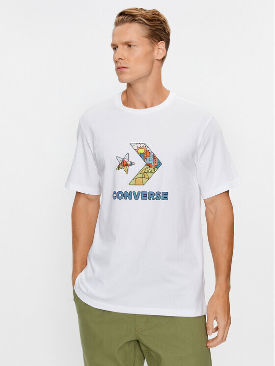 

Футболка стандартного кроя Converse, белый