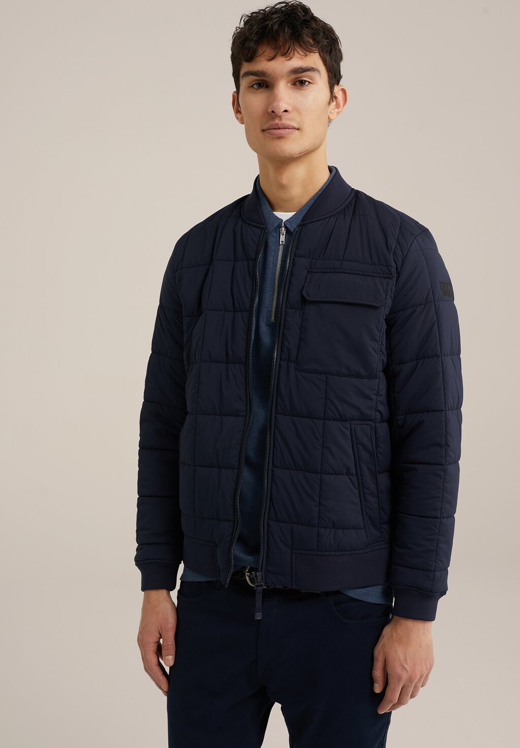 

Бомбер WE Fashion, цвет blue