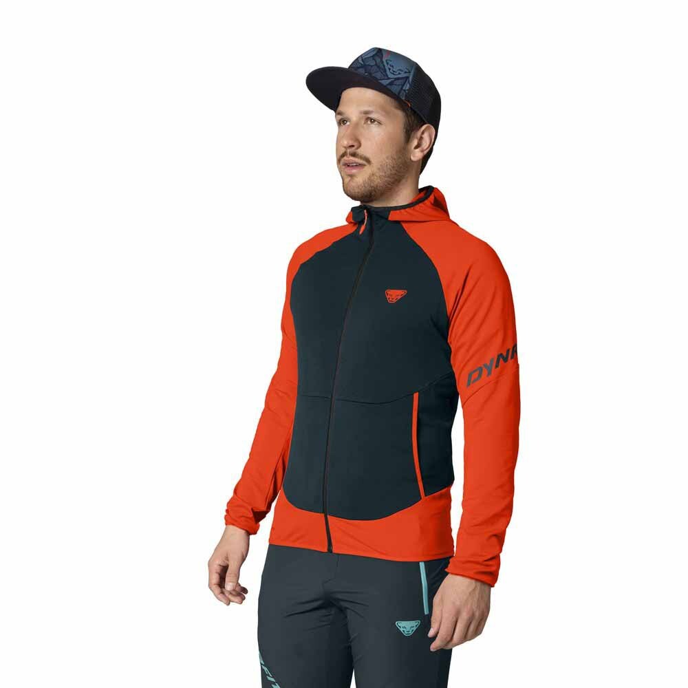 

Флис Dynafit Transalper Light Polartec Hooded, оранжевый