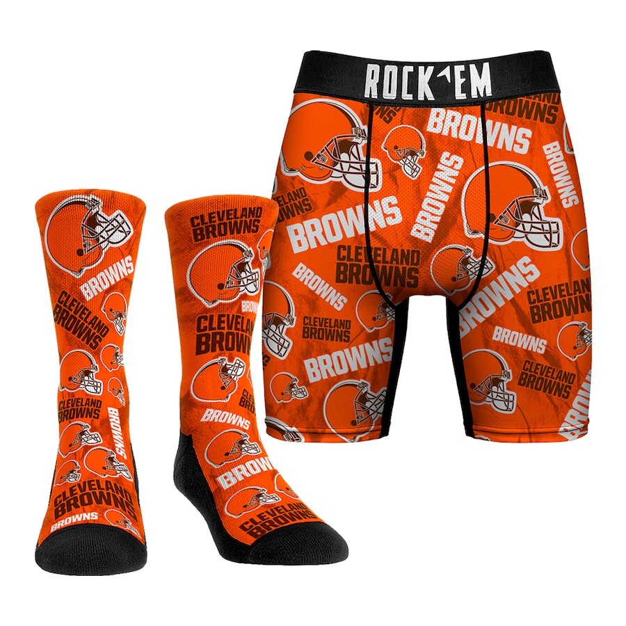 

Носки Rock Em Socks Cleveland Browns