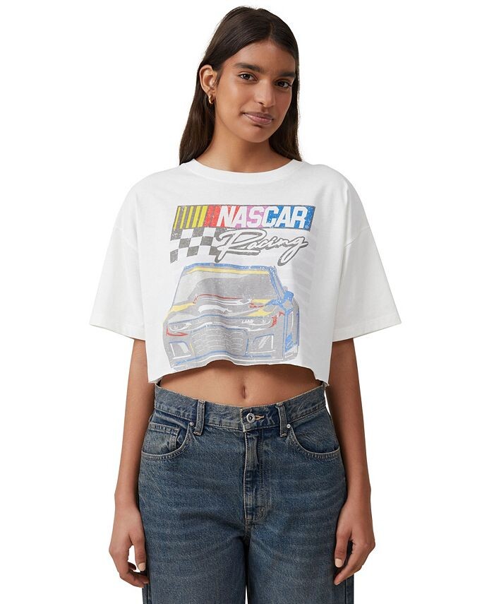 

Женская футболка Oversized с вырезами COTTON ON, белый