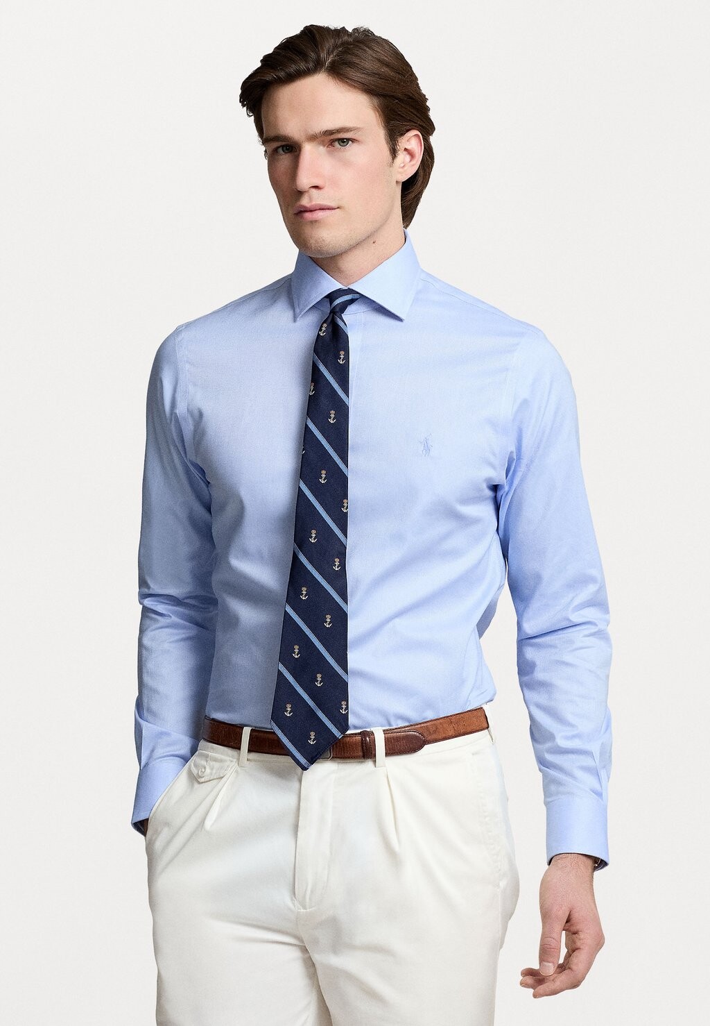 

Деловая рубашка LONG SLEEVE Polo Ralph Lauren, цвет blue