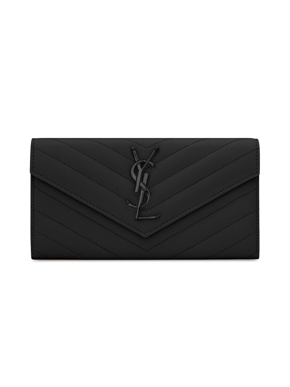 

Большой кошелек Cassandre Matelassé с клапаном Saint Laurent