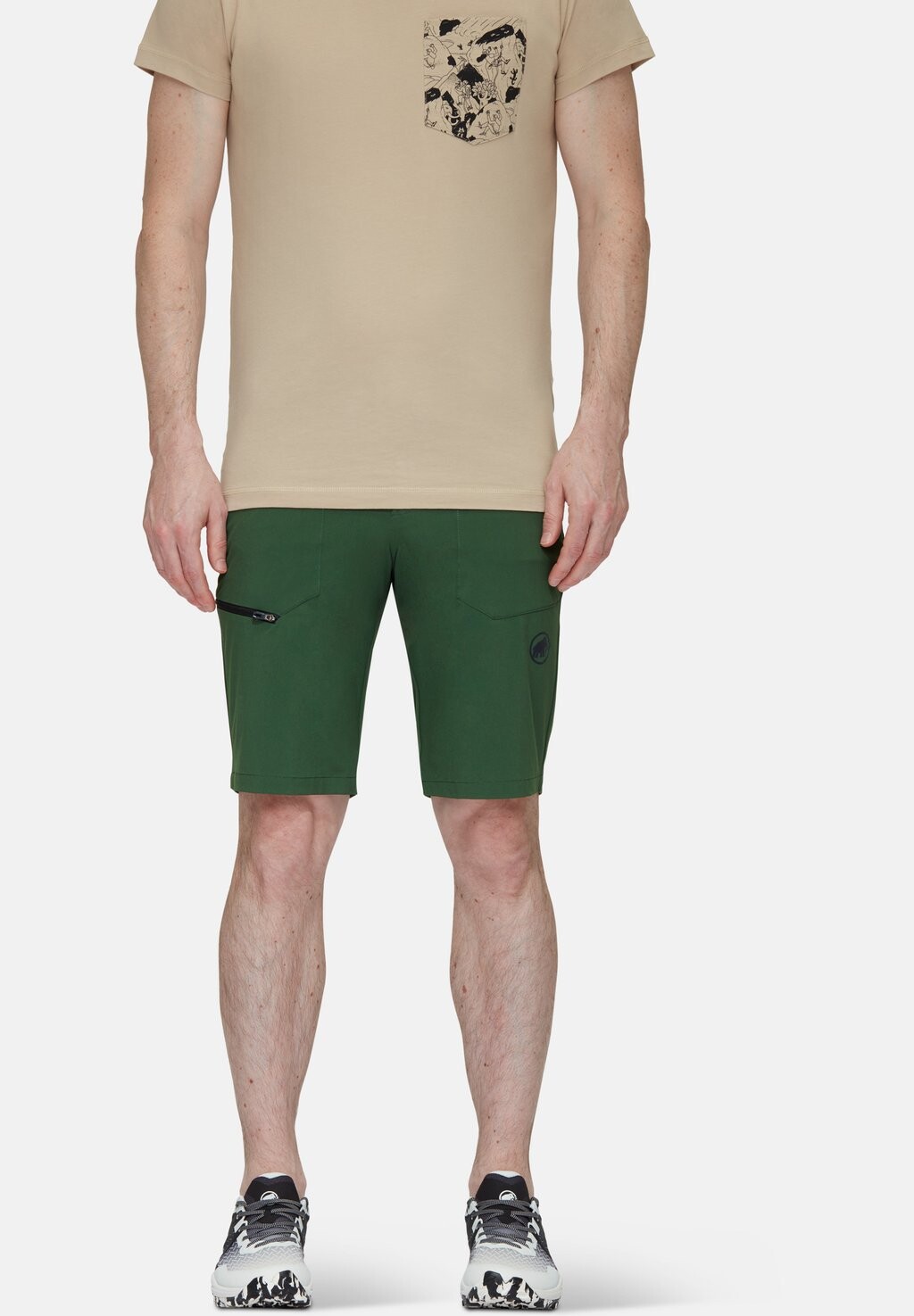 

Шорты RUNBOLD Mammut, цвет woods