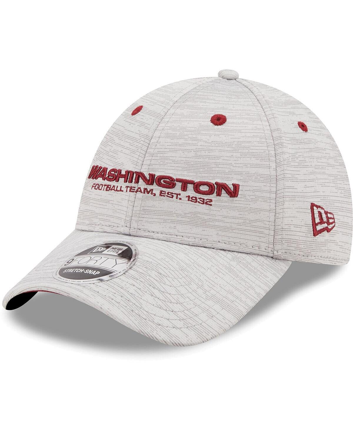 

Мужская серая кепка Washington Football Team Outline 9Forty Snapback New Era