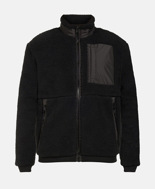 

Флисовая жилетка Boss Black, черный