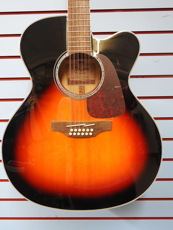 Акустическая гитара Takamine GJ72CE 12 String Brown Sunburst акустическая гитара cort ad810 12 op standard series 12 струнная цвет натуральный