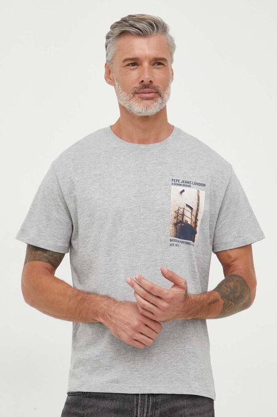 

Футболка Вильфредо Pepe Jeans, серый