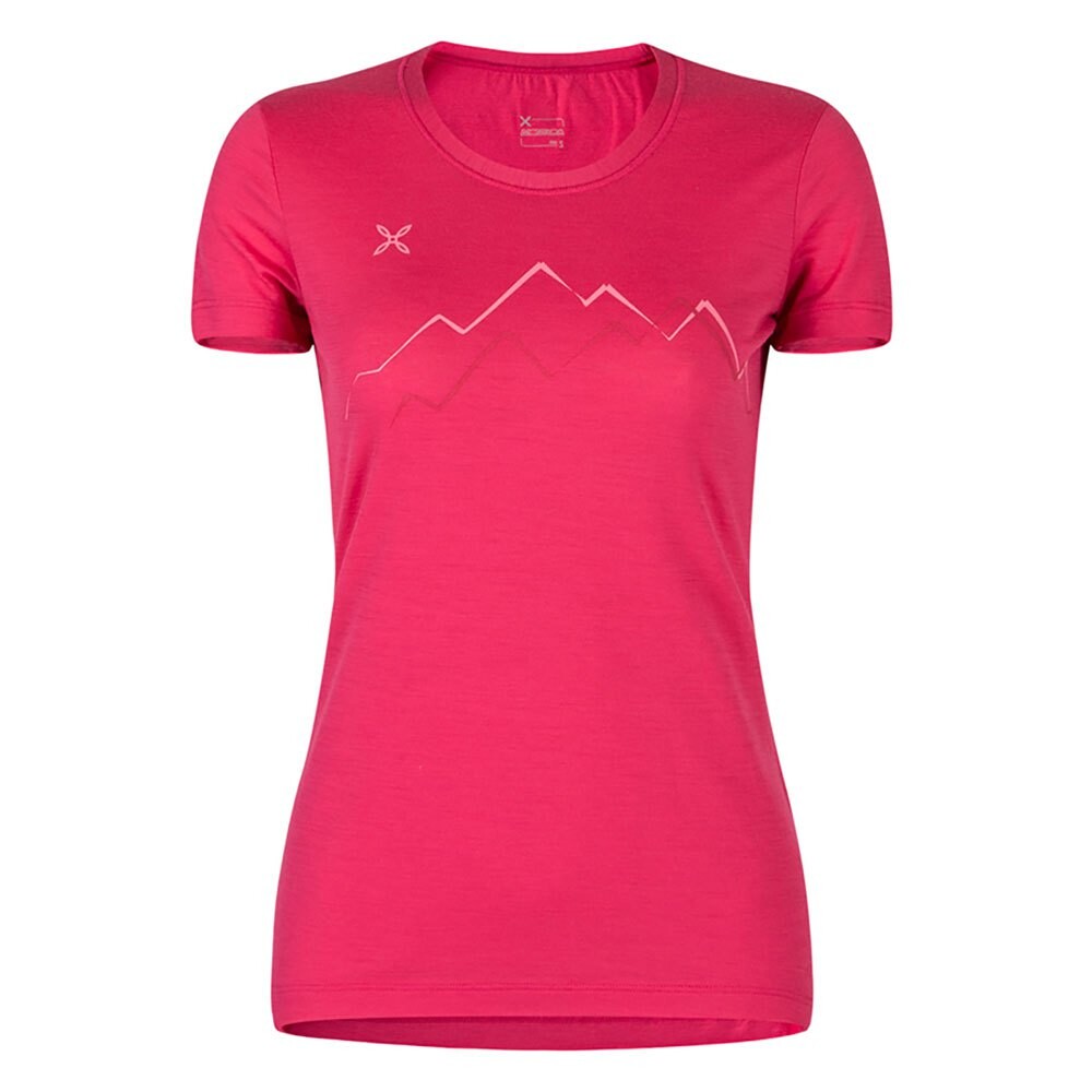 

Футболка Montura Merino Skyline, розовый
