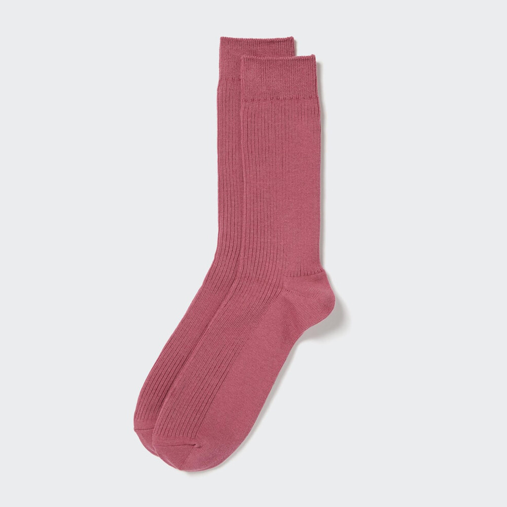 

Мужские носки Uniqlo длинные, розовый
