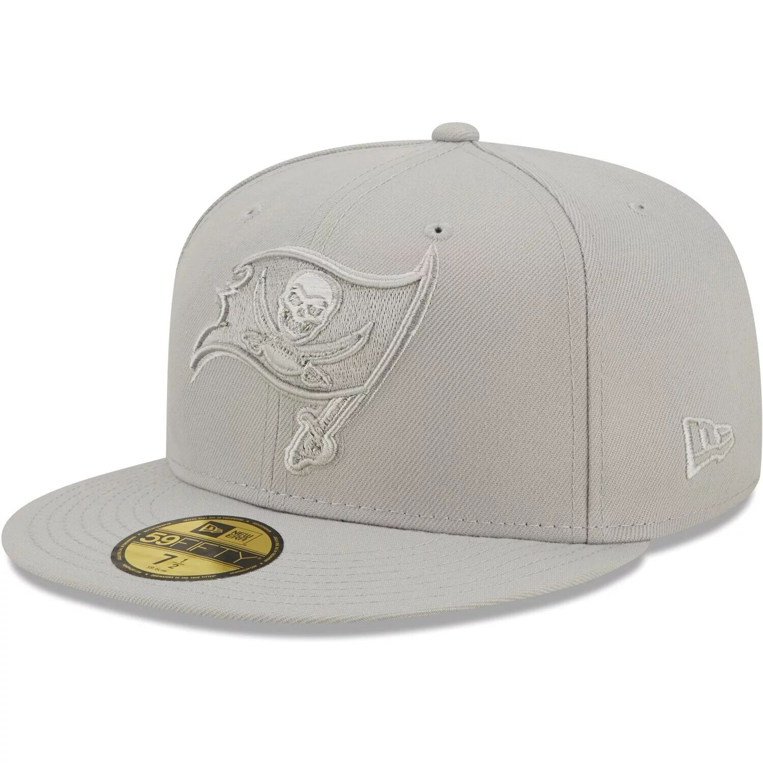 

Мужская облегающая шляпа New Era Grey Tampa Bay Buccaneers Color Pack II 59FIFTY