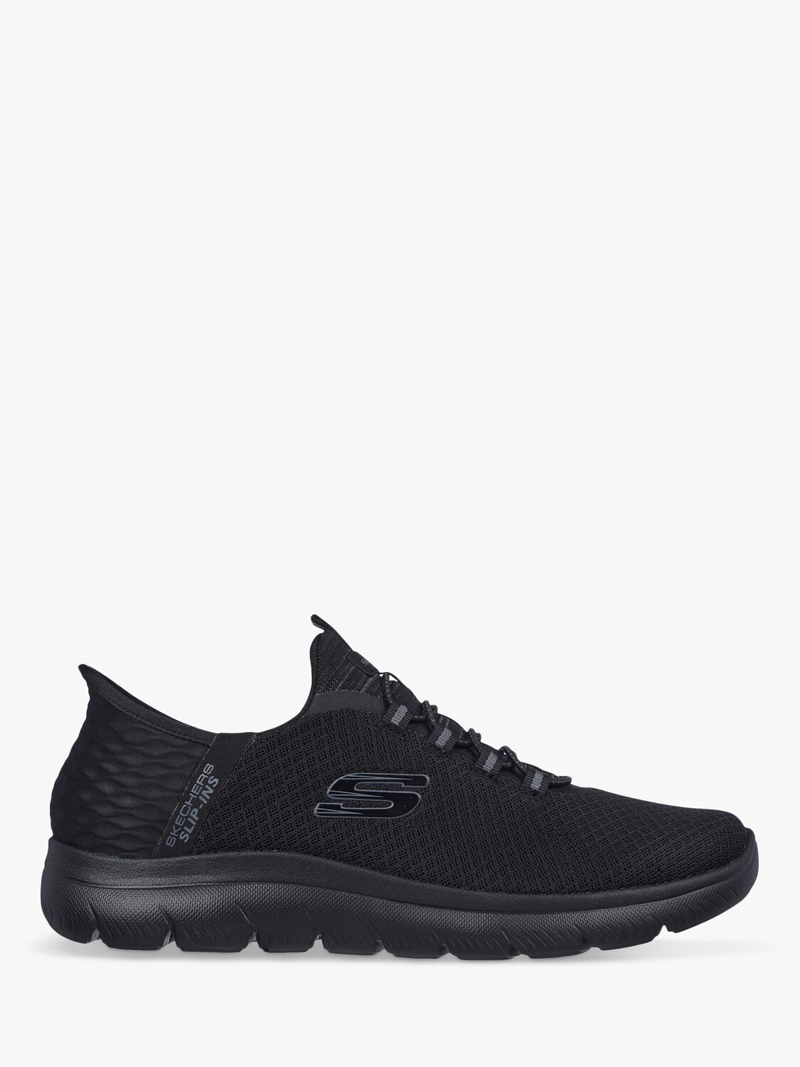 

Слипоны Skechers: кроссовки Summits, черные