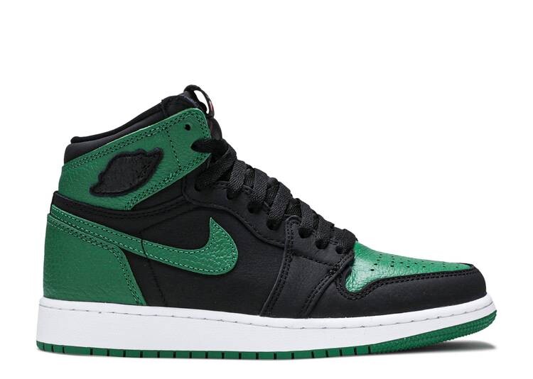 

Кроссовки AIR JORDAN 1 RETRO HIGH OG GS 'PINE GREEN 2.0', черный