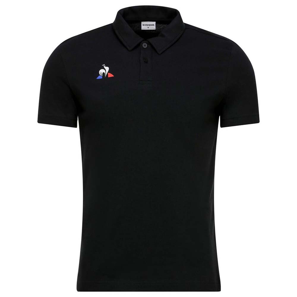 

Поло с коротким рукавом Le Coq Sportif Presentation, черный