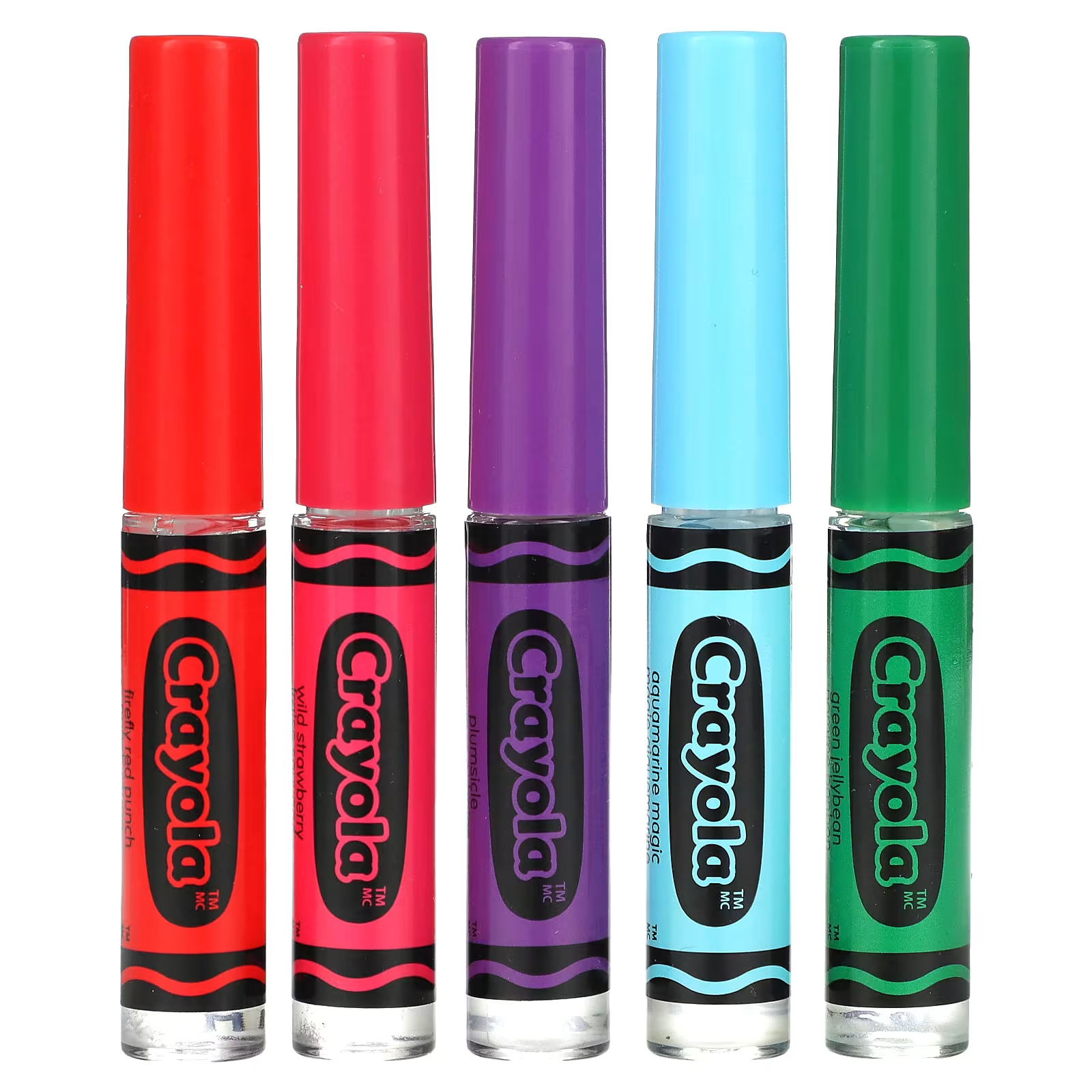 Набор блесков для губ Lip Smacker Crayola, 5 шт