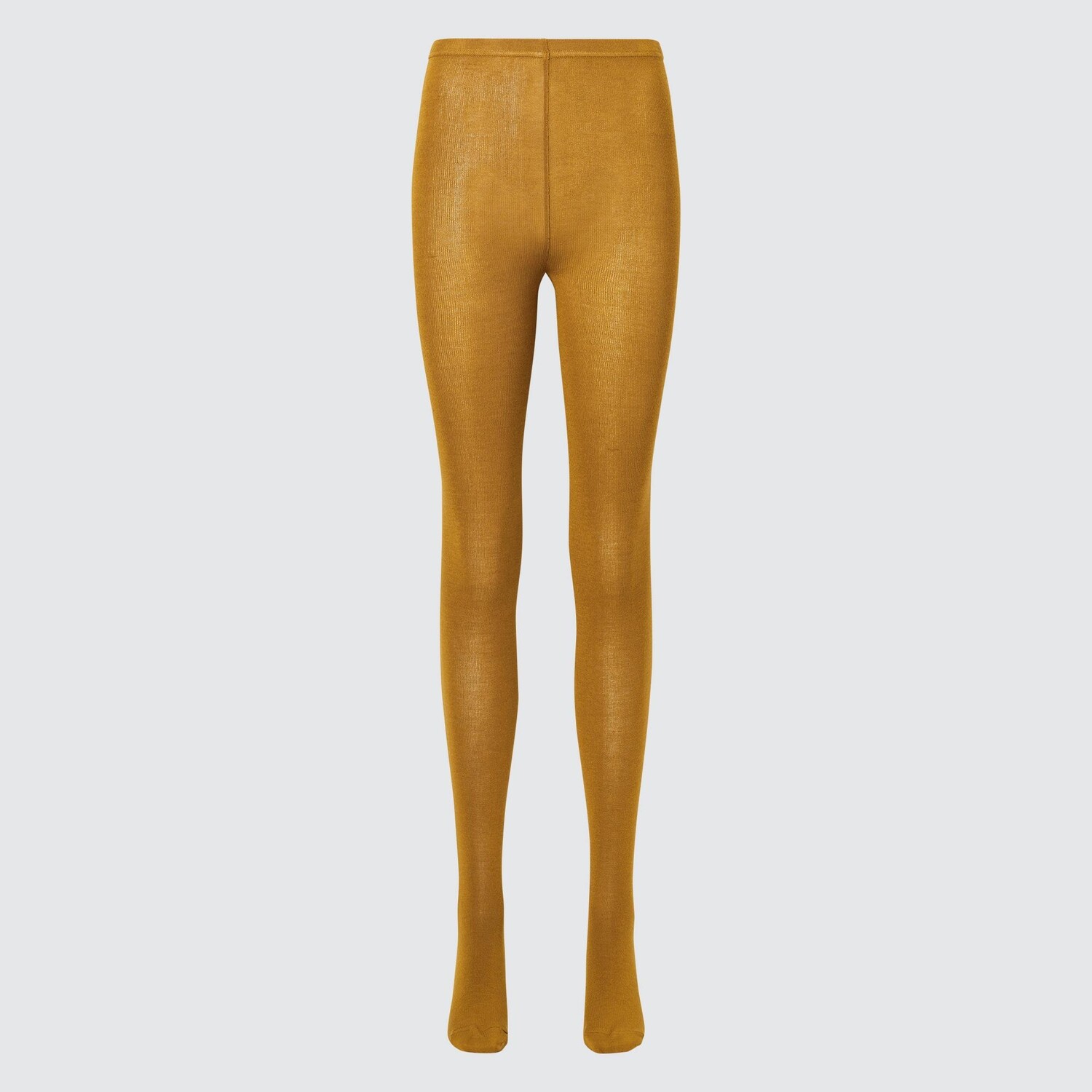 

HEATTECH Трикотажные термоколготки Uniqlo, желтый