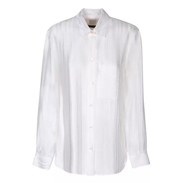 

Футболка viscose shirt Paul Smith, белый