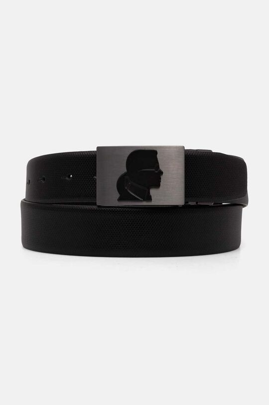

Кожаный ремень Karl Lagerfeld, черный