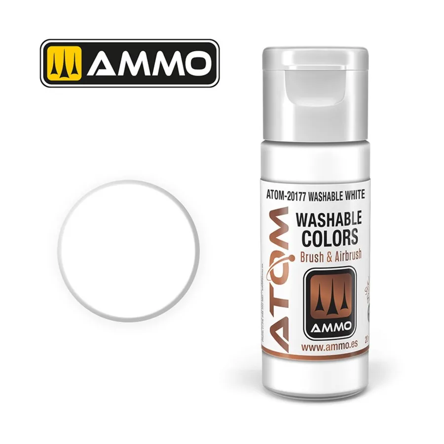 

Моющийся Белый, ATOM Acrylic Paints