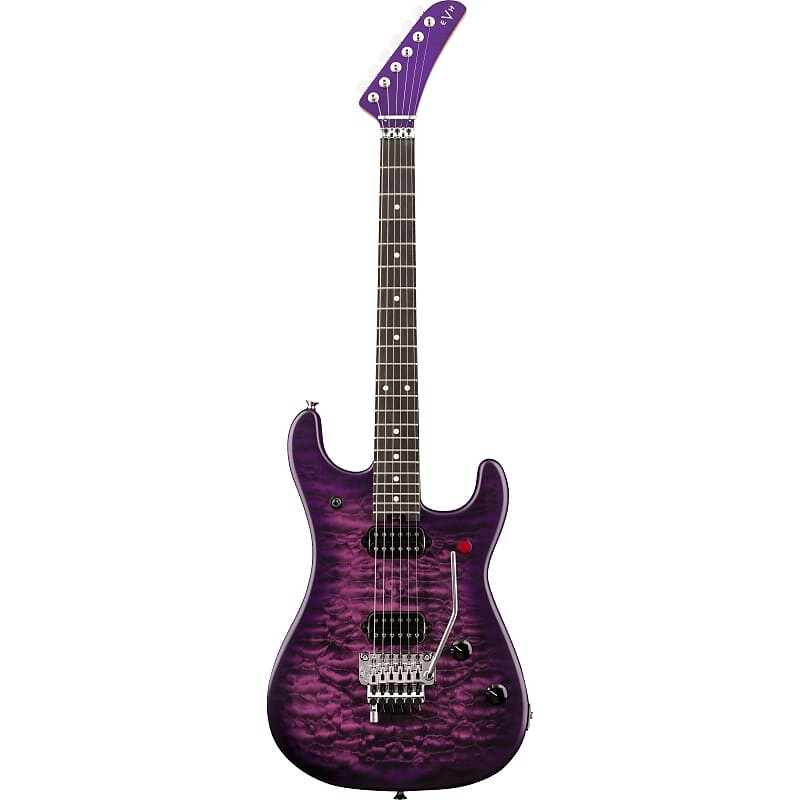 

Электрогитара EVH 5150 Series Deluxe QM Electric Guitar, Ebony Fingerboard - Purple Daze