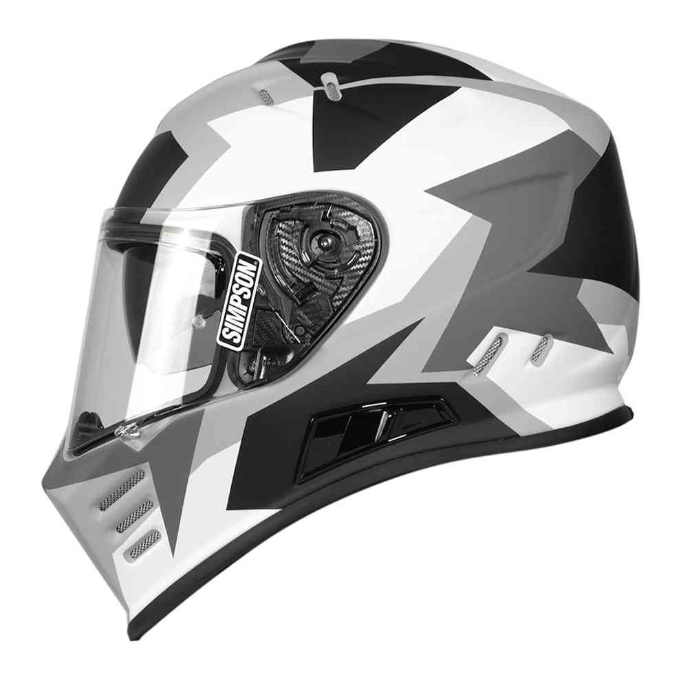 У Венома есть синий шлем Simpson мотоциклетный шлем универсального типа водонепроницаемая противотуманная пленка наклейки на линзы для езды на мотоцикле защитный шлем