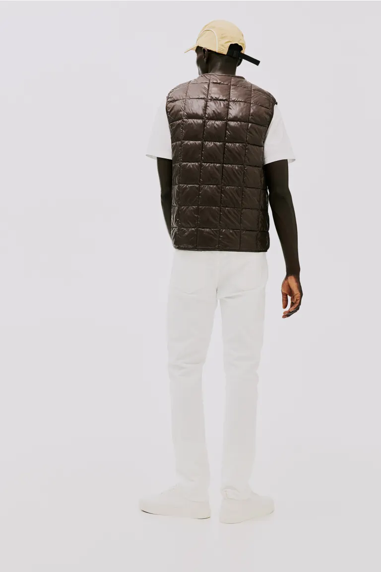 

Вельветовые брюки slim fit H&M, белый