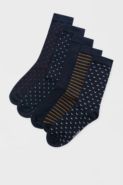 

В упаковке 5 пар носков. PULL&BEAR