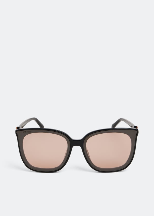 Солнечные очки JIMMY CHOO Nettal sunglasses, коричневый солнечные очки jimmy choo auri sunglasses черный