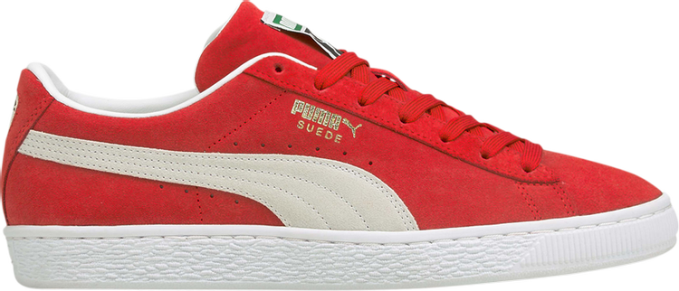Кроссовки Puma Suede Classic 21 High Risk Red, красный