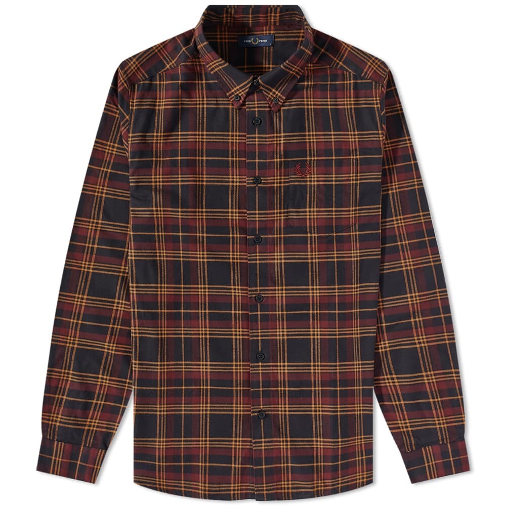 

Рубашка Fred Perry Authentic Brushed Twill Tartan Shirt