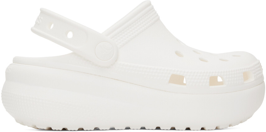 

Детские белые сабо Cutie Crush Crocs