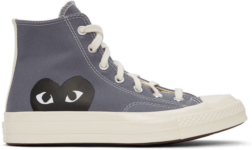 

Серые кроссовки Converse Edition Half Heart Chuck 70 Comme des Garçons Play, Серый