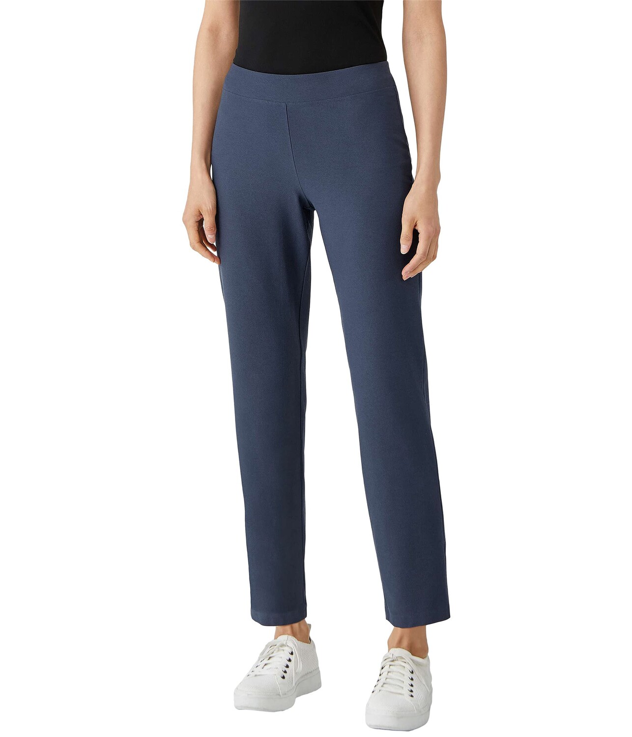 

Брюки Eileen Fisher, Slim Ankle Pants in Washable Stretch Crepe, Серый