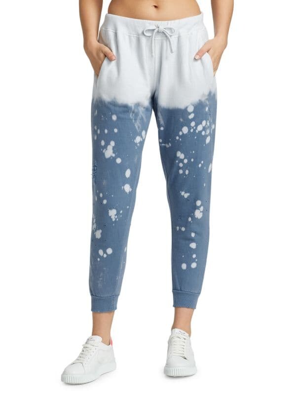 

Потертые спортивные штаны acid drop vinca acid wash La Detresse Blue
