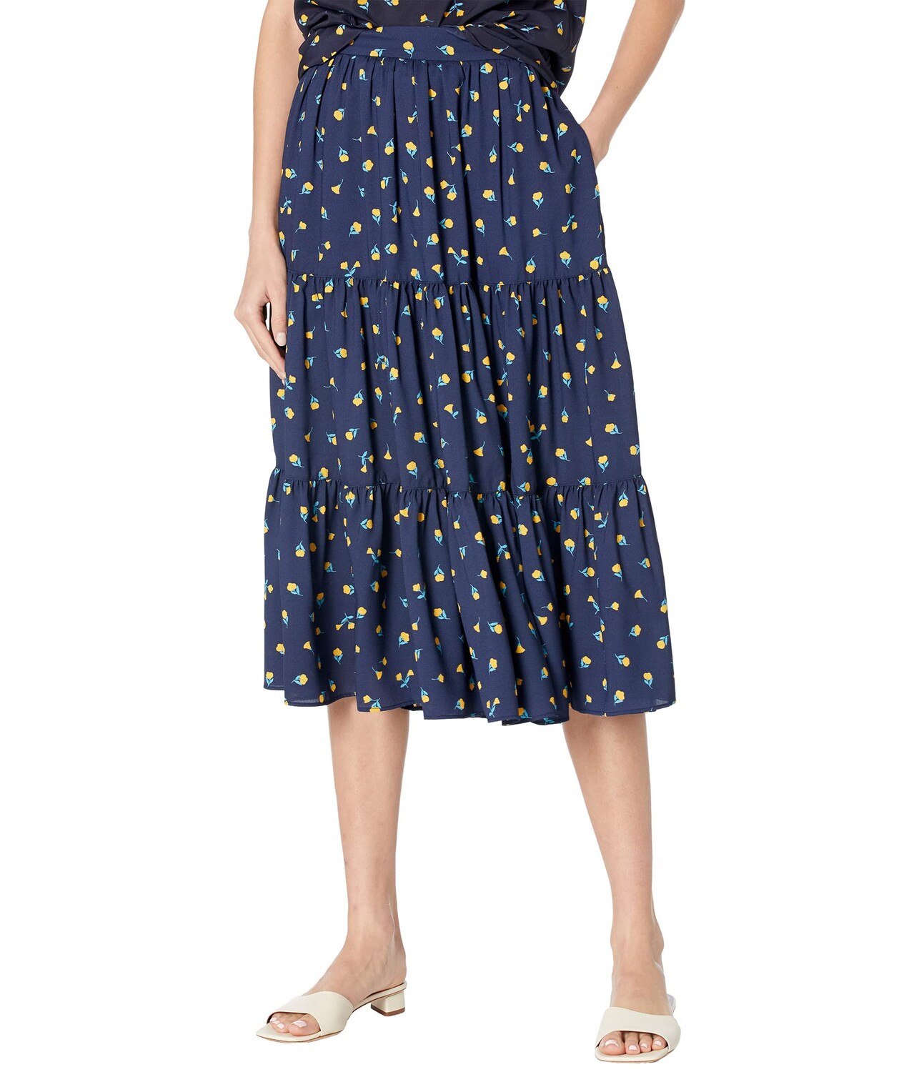 

Юбка Kate Spade New York, Garden Ditsy Tiered Skirt