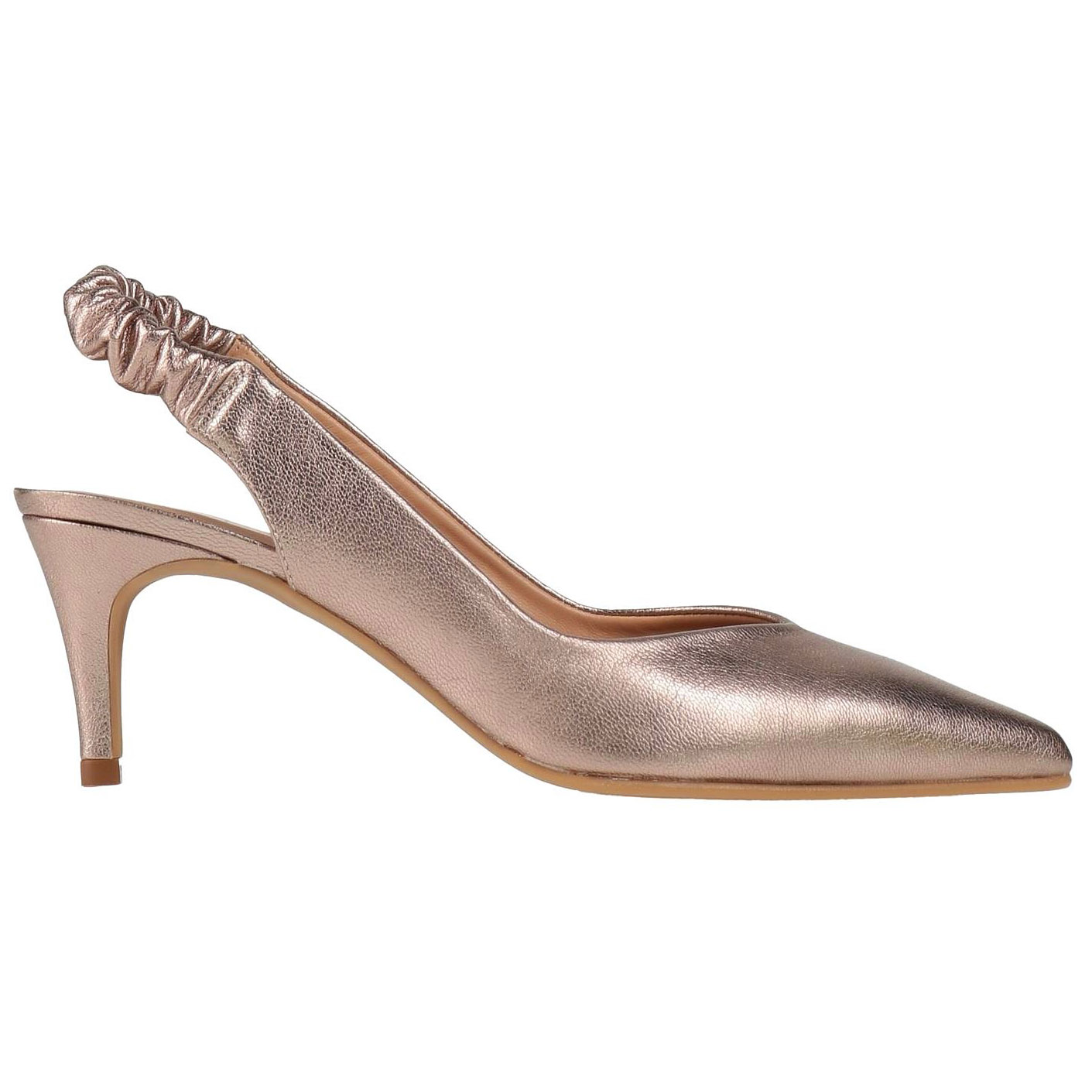 Туфли Daniele Ancarani, сиренево-платиновый туфли женские кожаные на толстом каблуке с бисером на квадратном каблуке
