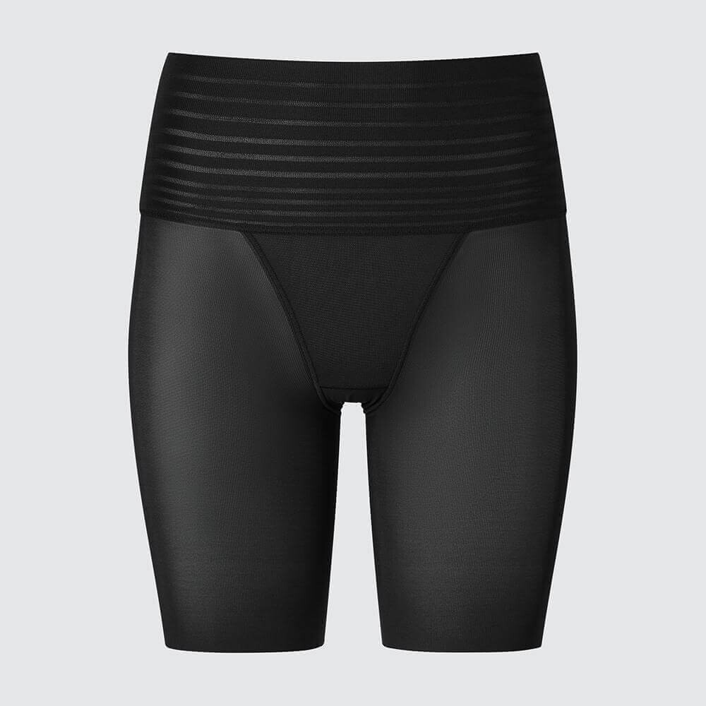 

Корректирующие шорты Uniqlo AIRism Body Four Points Boundless, черный (Размер L)