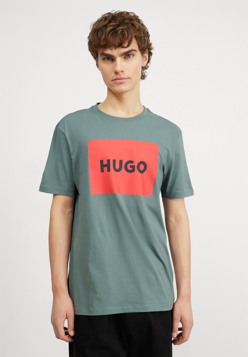 

Футболка с принтом DULIVE HUGO, темно-зеленый