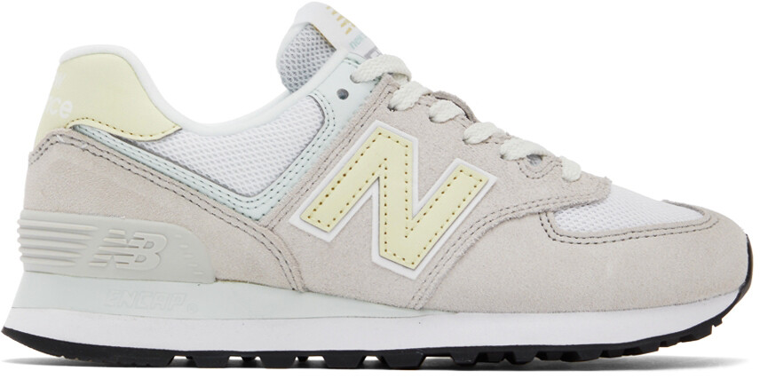 

Серые низкие кеды 574 New Balance