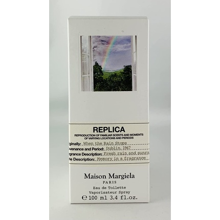 Maison Margiela Replica When The Rain Stops Туалетная вода-спрей 100 мл 3,4 унции туалетная вода maison margiela replica when rain stops 100 мл