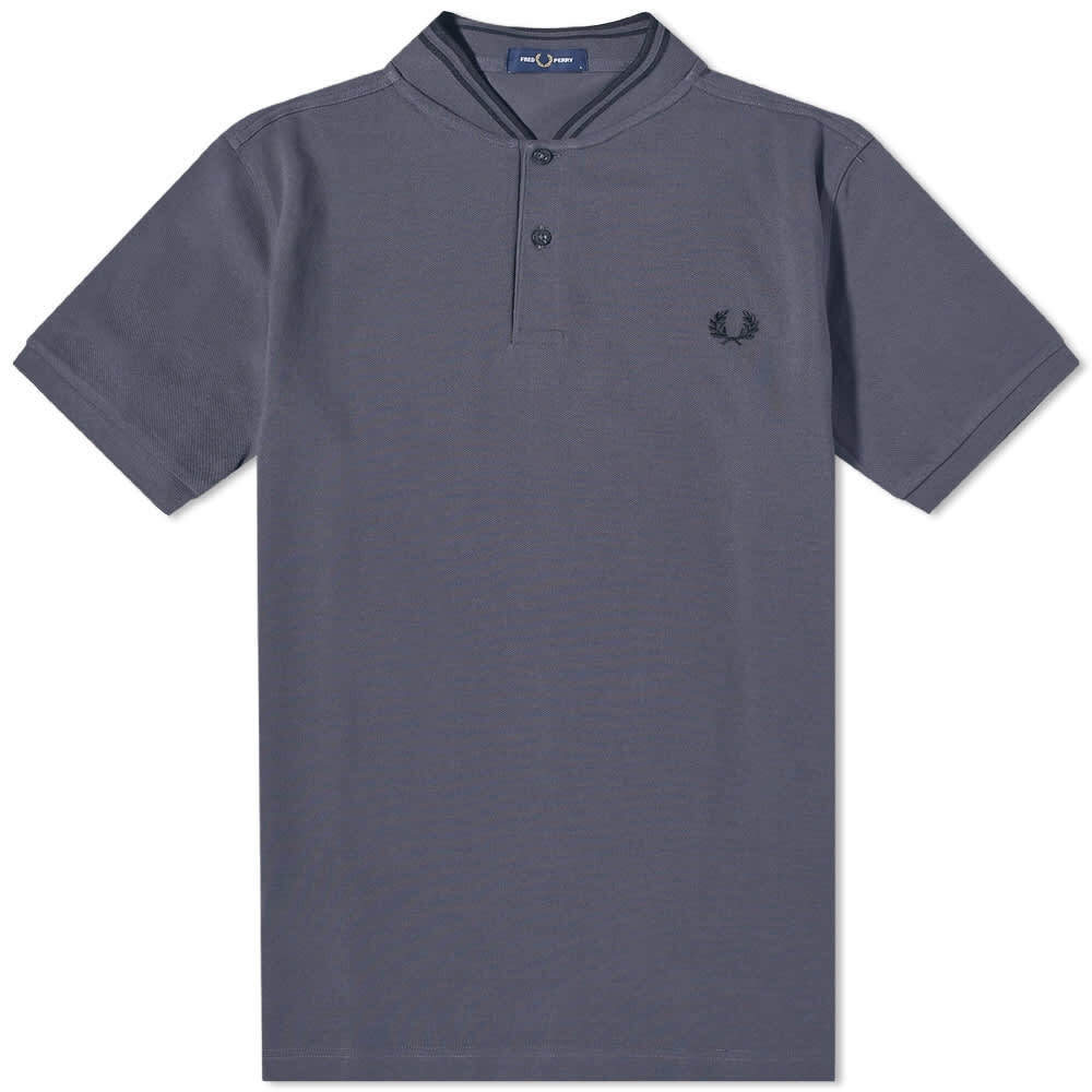 

Поло с воротником-бомбером Fred Perry Authentic